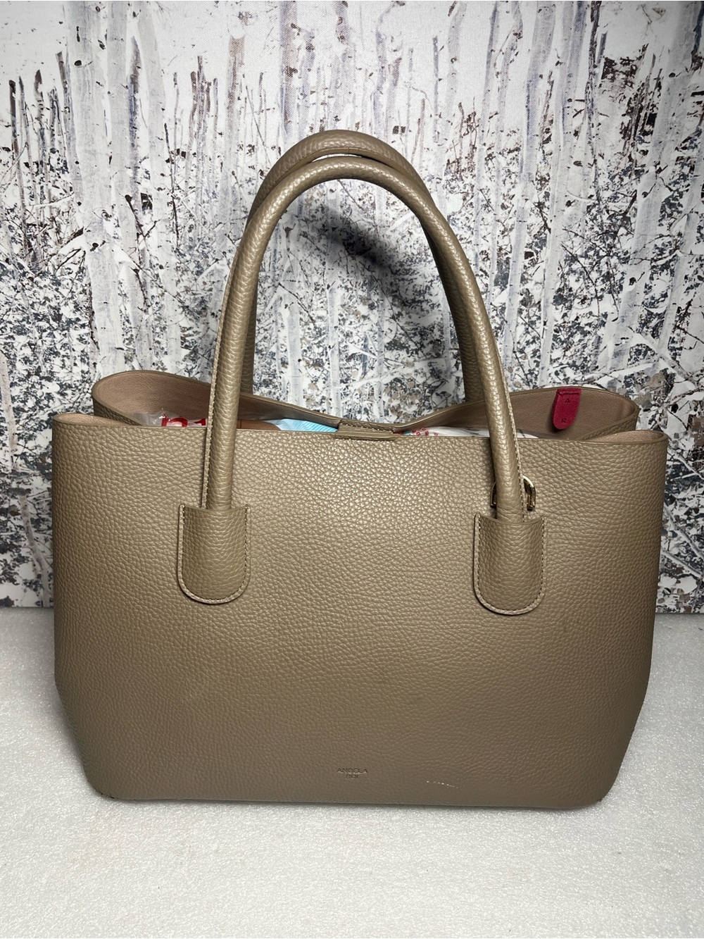 Angela Roi Tote Vegan Leather FLAWS
